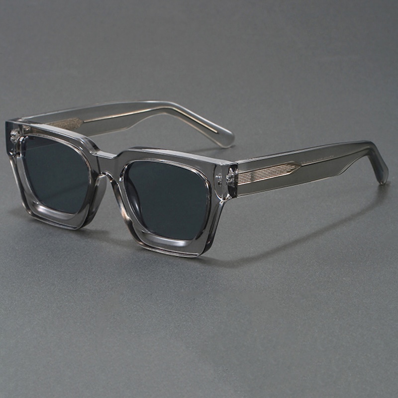 Anti Blue Light Gaming Glasses Optical Computer Work Daily Anti-Glare Blocking RX Myopia Sunglasses Retro Punk Oversized Square Women Men, CB Fashion 