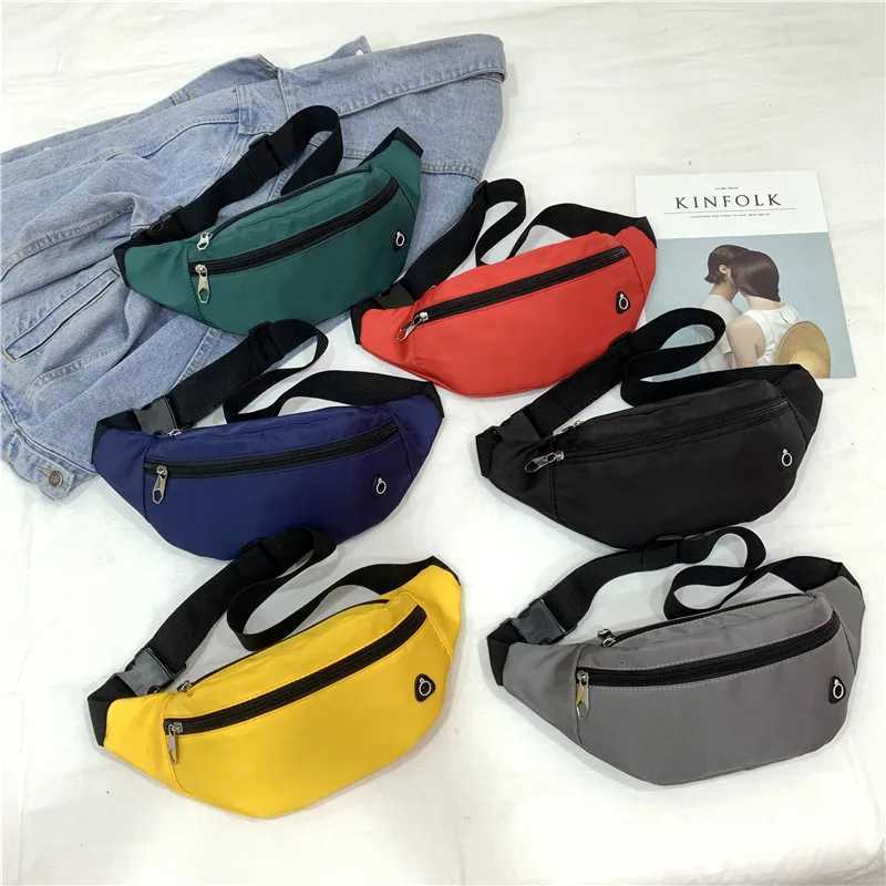New Simple and Fashionable Waist Bag Casual and Versatile Sports Chest Bag For Men and Women Dail Running Mobile Phone BagT251128