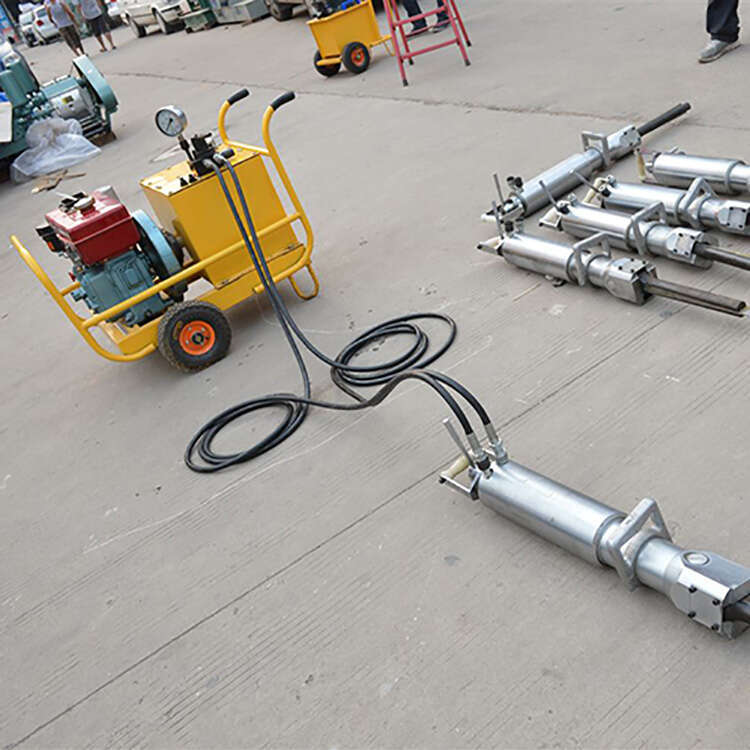 Powerful Hydraulic Rock Splitter for Mining and Stone Work