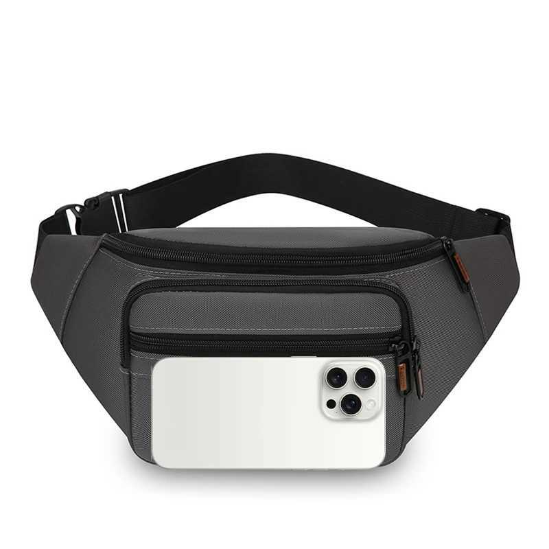 Waterproof Mens Waist Pack Fanny Pack with Adjustable Strap for Travel Sports Running - Quick-Access Outdoor Waist BagT251128