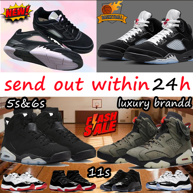 designer shoes 5 Basketball Shoes For Men Women 5s 11s Sneakers White thunder Bred Cool Grey Metallic 4 4S Reimagined Wheat Mens outdoor Sports Trainers Men's Sneakers