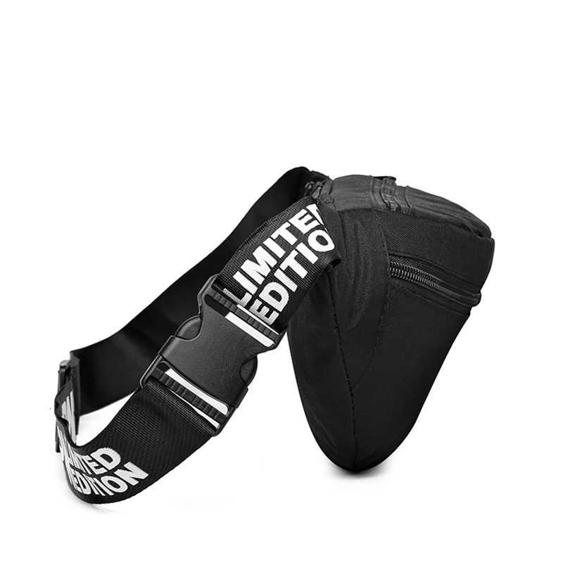 Mens waist bag is suitable for business travel and the waist bag can be carried across the bodyT251128