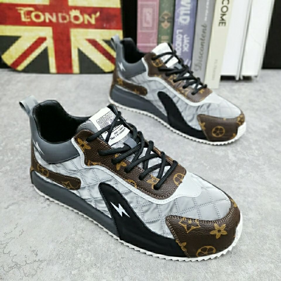 Free shipping fashionable color blocking unique rhinestone trendy and versatile sneakers full rhinestone Korean style low top casual shoes for a youth