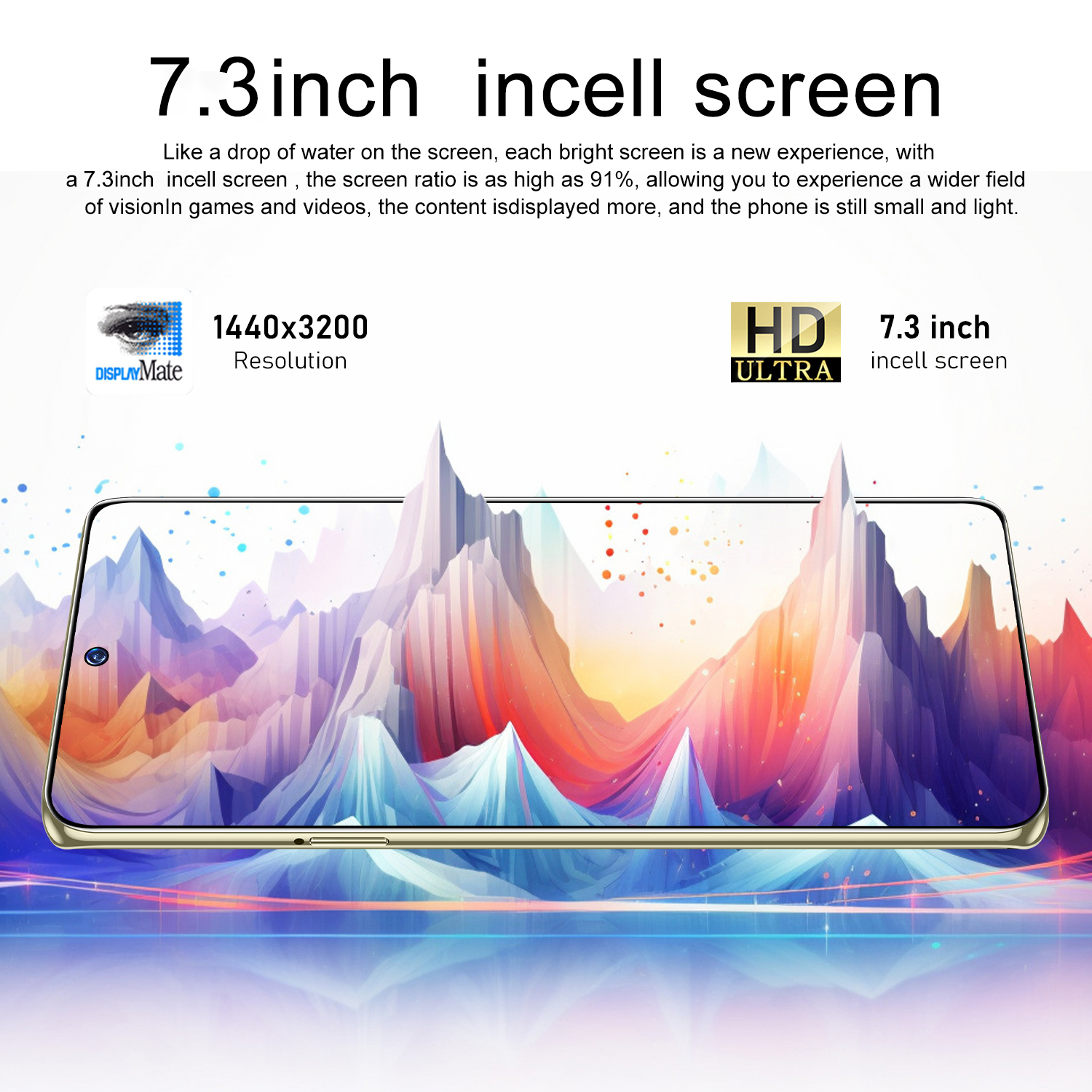 11 Pro+ Smart phone 7.3 inch Full Screen 4G/5G Cell Phone 12GB+512GB 7800mAh Mobile Phones Global Version Celulares Android 14.0