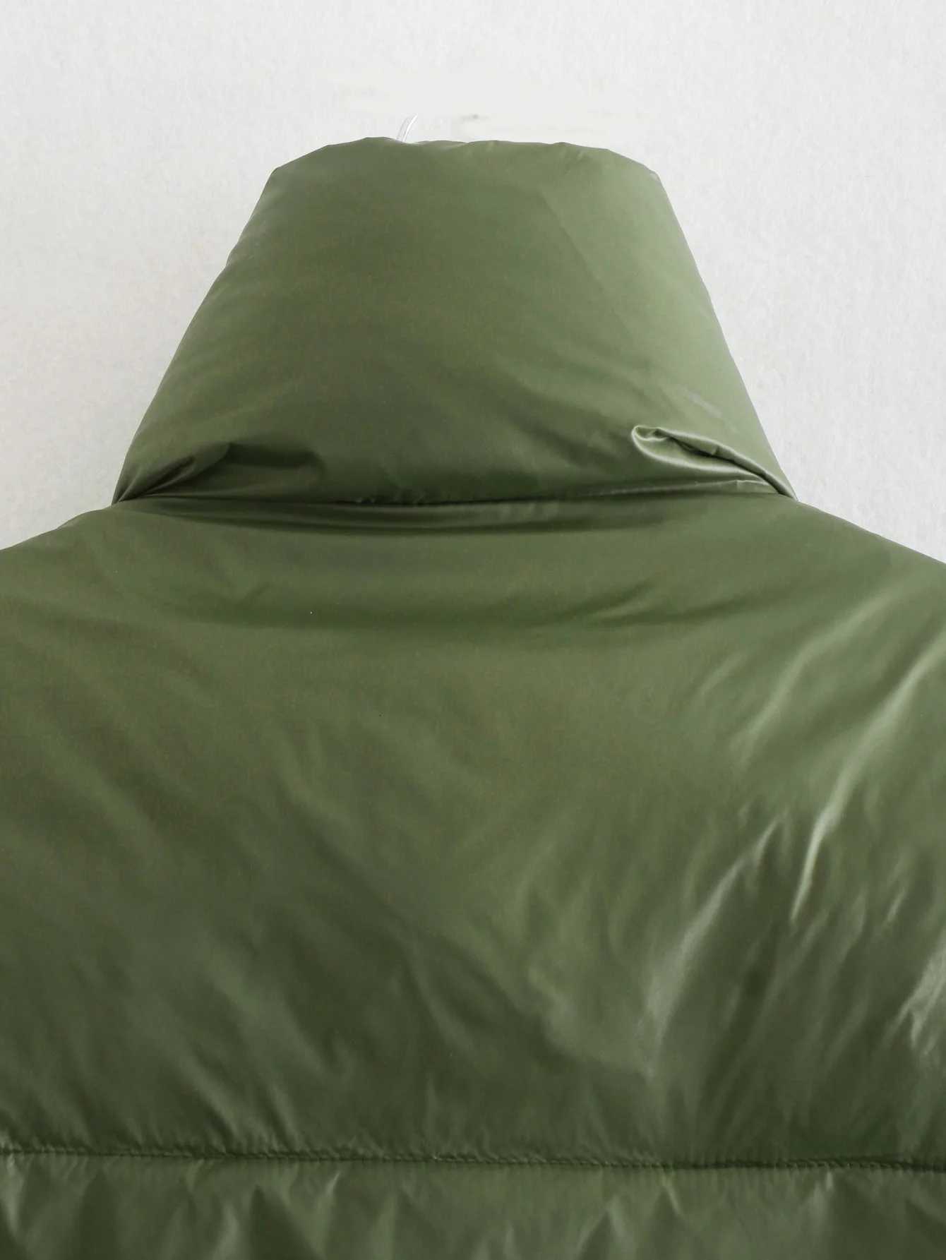 2025 WOMAN Fashion European and American Style Autumn New Double-sided Cotton Vest Retro Sleeveless Zip Vest MujerT251128