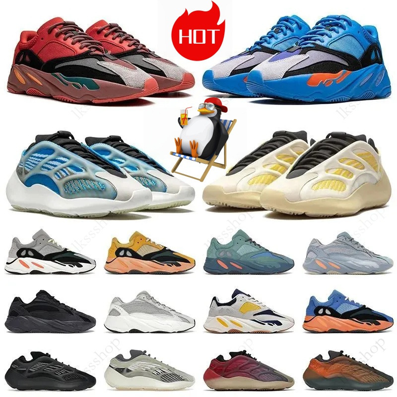 YZ700 yeelysneakers 700 Designer Running sneakers men women Trainers shoes Utility Stone Bone Cream Suede Platform Sneakers Gym Outdoor Sports shoe 700s