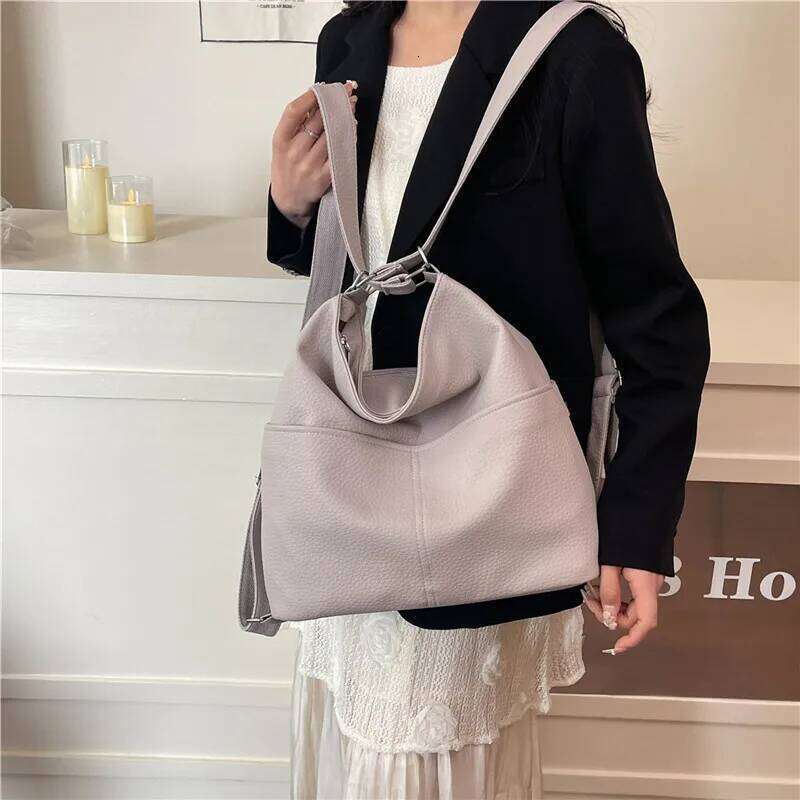 Designer Luxury Trendy Women S Faux Leather Shoulder Bags Versatile Handbags Crossbody Purse With Long Strap For Daily Use Work Travel Shopping