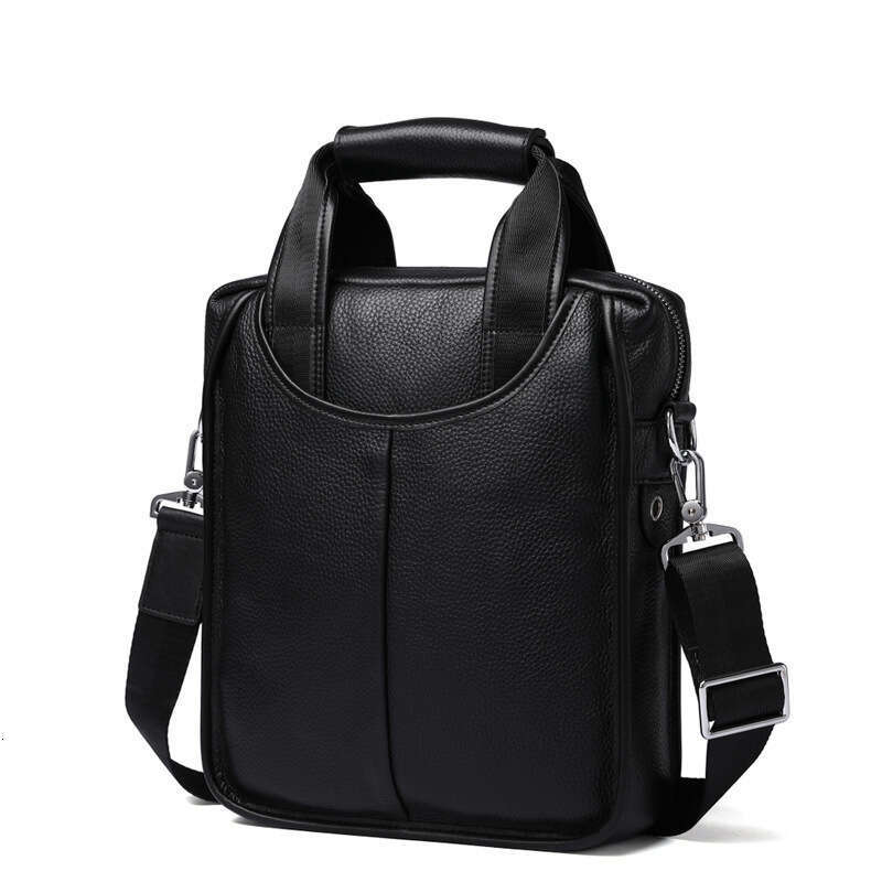 Luxury Bags Designer Niche Shoulder Bags Men's Leather Top Handle Bags Business Cross Body Bag Upright Cowhide Bulk Bag Gift Totes