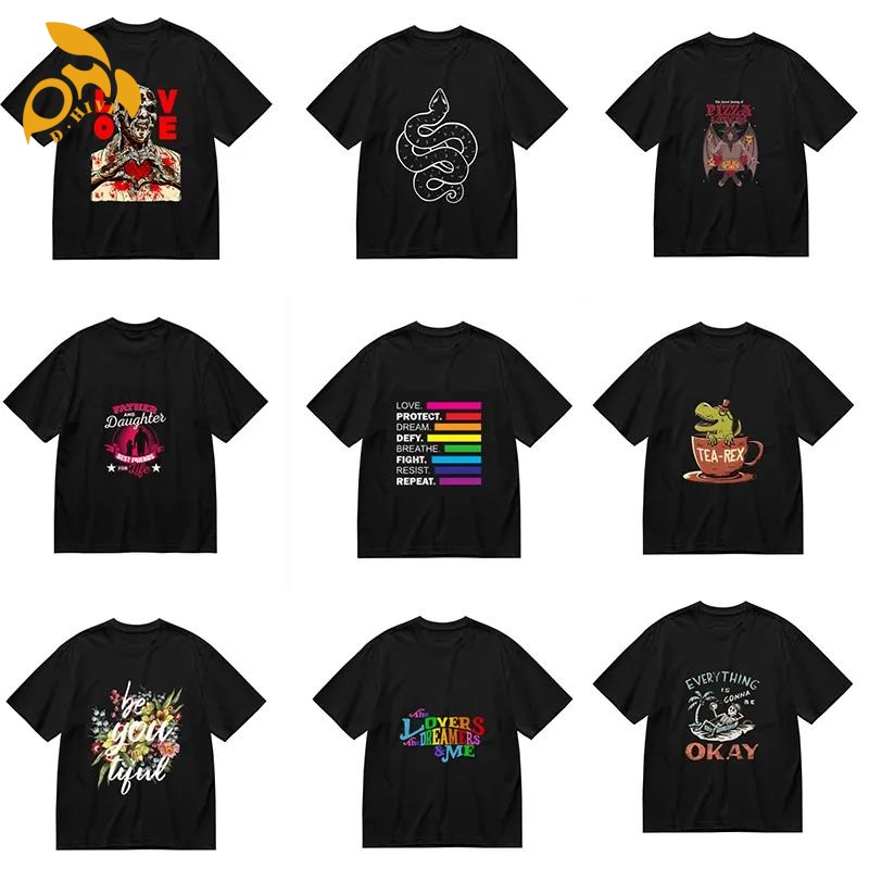Free Shipping Professional T-shirt Designer Men's Women's Casual shirt Customized tees Short Sleeve Round neck Oversize