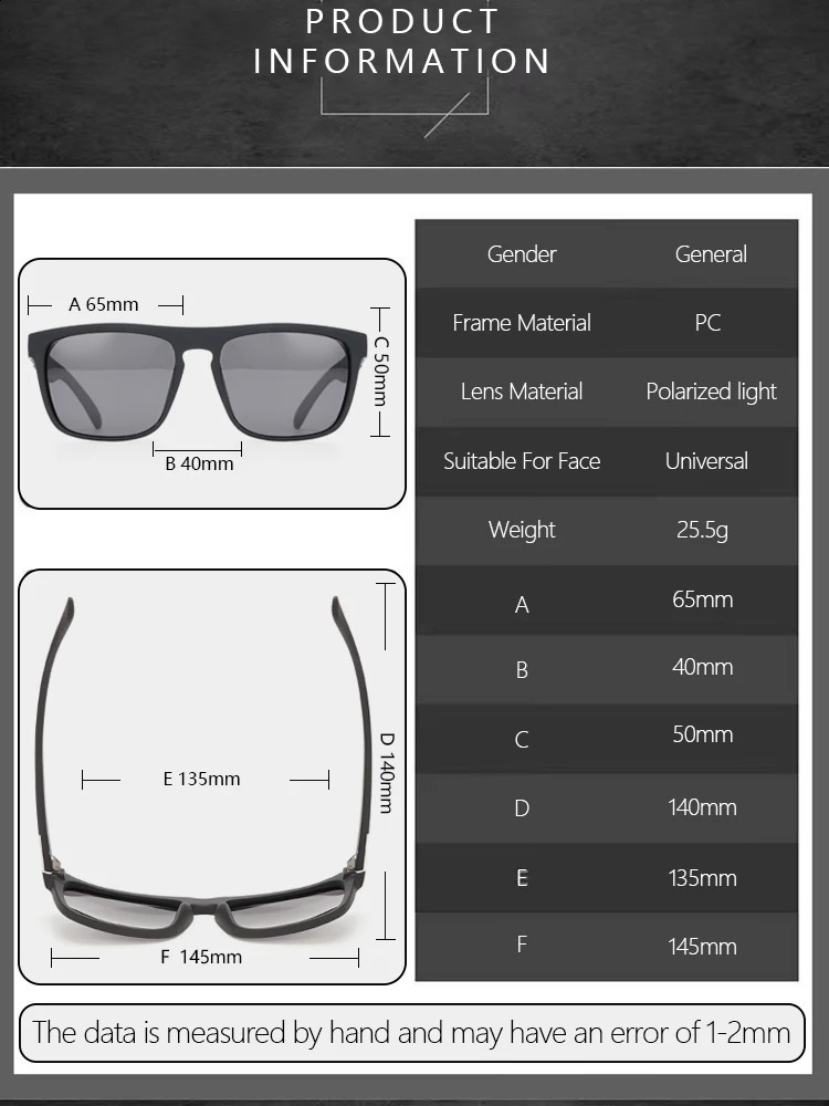 Style Polarized Sunglasses Outdoor Sports Cycling Eyewear Hiking Mountaineering And Camping Fishing And Driving Sun Glasses 250428