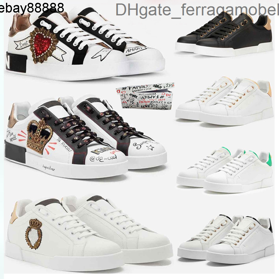 portofino Trainers Calfskin Sneakers Shoes Outdoor Elegant Men Brands S Luxury 22S White Leather Brands Comfort Casual W dolcely gabannaly gabbanaism dgism d g 2RHW