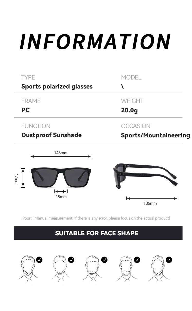 Designer Sunglasses For Women Men Vintage Style Sport Sunglasses Fashion Classic Sunglasses Luxury Polarized Goggle Pilot PC Frame Oversized UV400 Eye