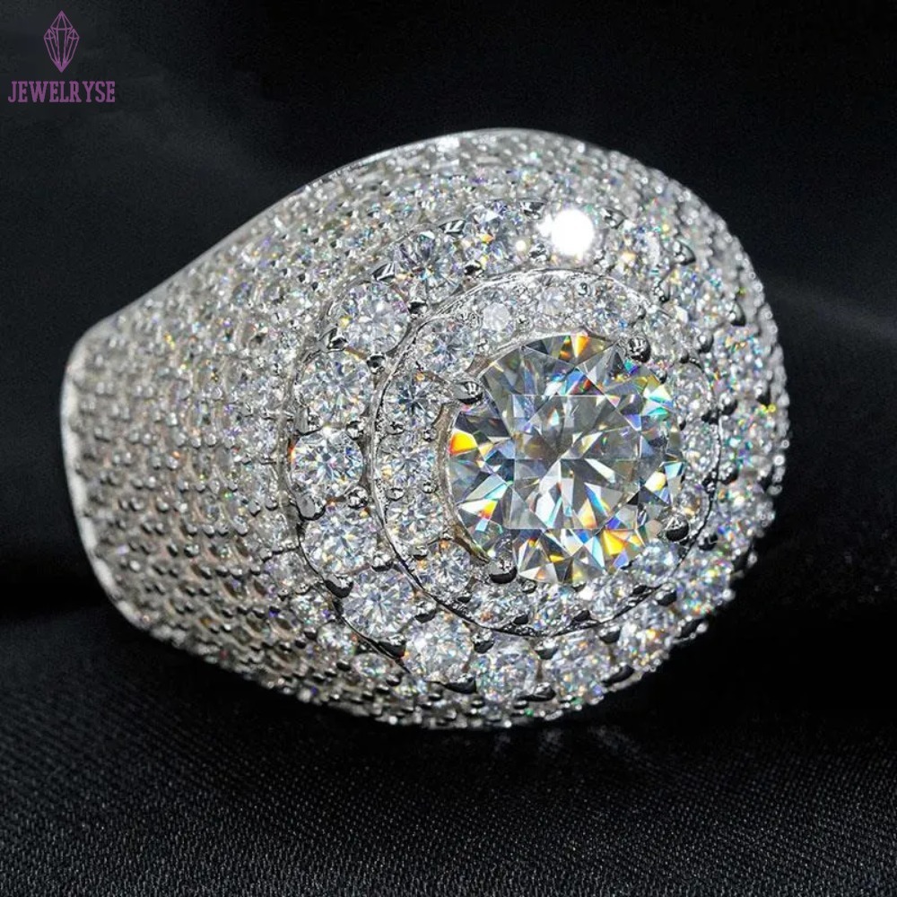 18K Gold Solid CVD VVS Clarity 1CT 2CT 3CT 4CT 5CT Radiant Cut Diamond Engagement Ring for Wedding Ring