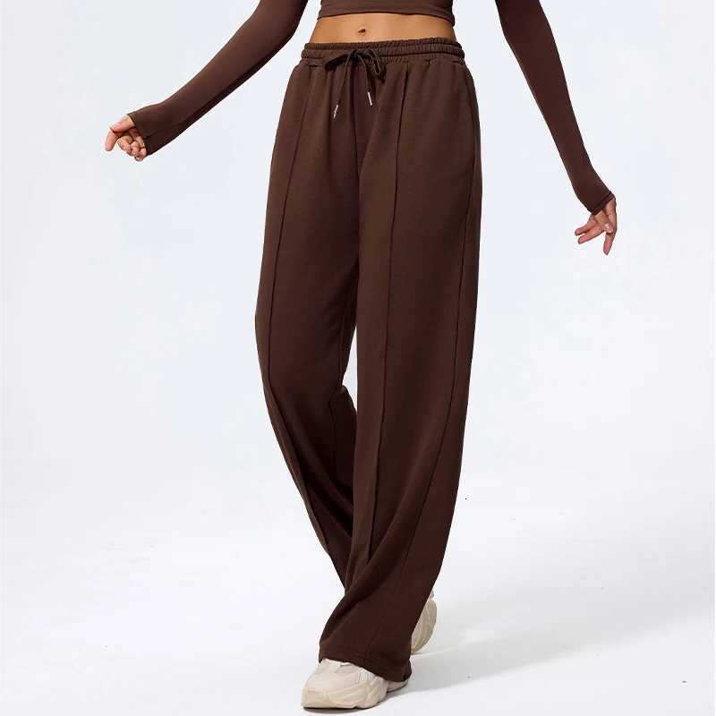 Winter Warm Fall Women Yoga Long Pants Gym Workout BaggySweatpants Female High Waist Tracksuit Bottoms Woman Drawstring Joggers H251128
