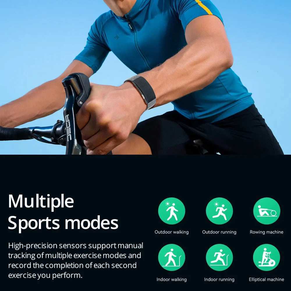 VALDUS VITRO ECG Smart Bracelet Heart Rate Blood Pressure Waterproof Long Battery Life Fitness SOS 2025 New NO Screen SmartwatchW251128