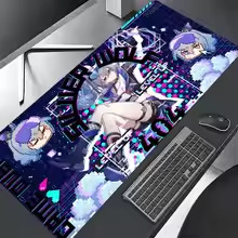 Honkai Star Rail Silver Wolf Mousepad Office Large Small Mouse PC Computer Game Keyboard Rubber Anti-Slip Mice Mat