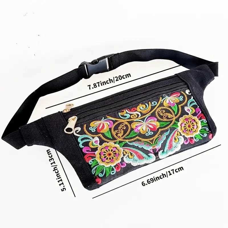 Fashion Fanny Pack Women Waist Pack Casual Chest Crossbody Bags Travel Belt Bag Female Canvas Causal Sport Shoulder Bag PurseT251128