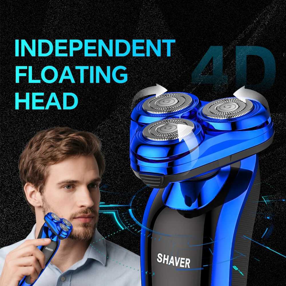 Electric shaver rechargeable mini portable shaver intelligent floating shaver the choice of gift for men C251128