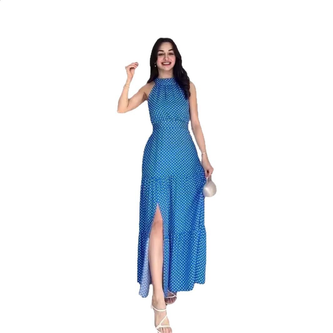 Summer Holiday Blue And White Porcelain Midi Shirt Dress Women Short Sleeve Single Breasted Lace Up Clothes Female 240812