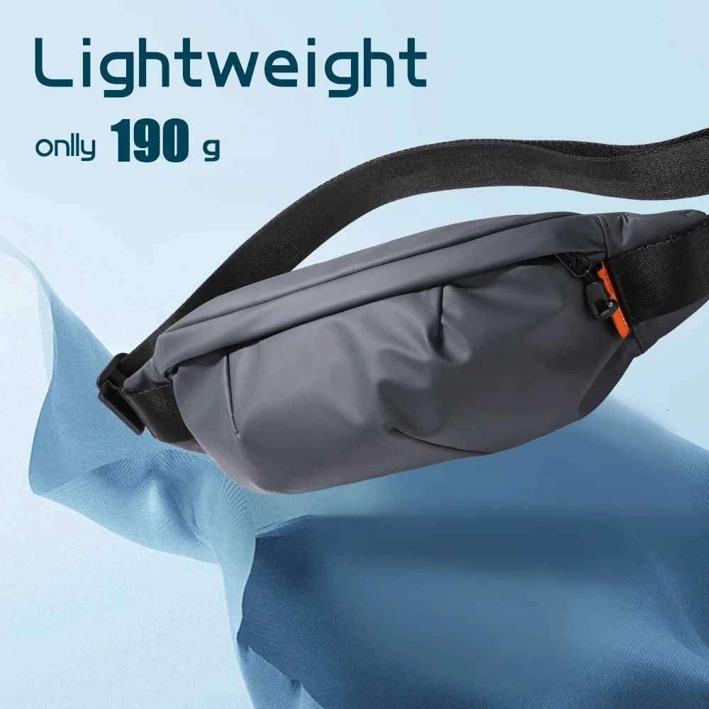 HcanKcan Multifuctional Men Waist Bag Fashion Crossbody Bags Outdoor Sports Chest Bag Phone Pack Waterproof Cycling Shoulder BagT251128