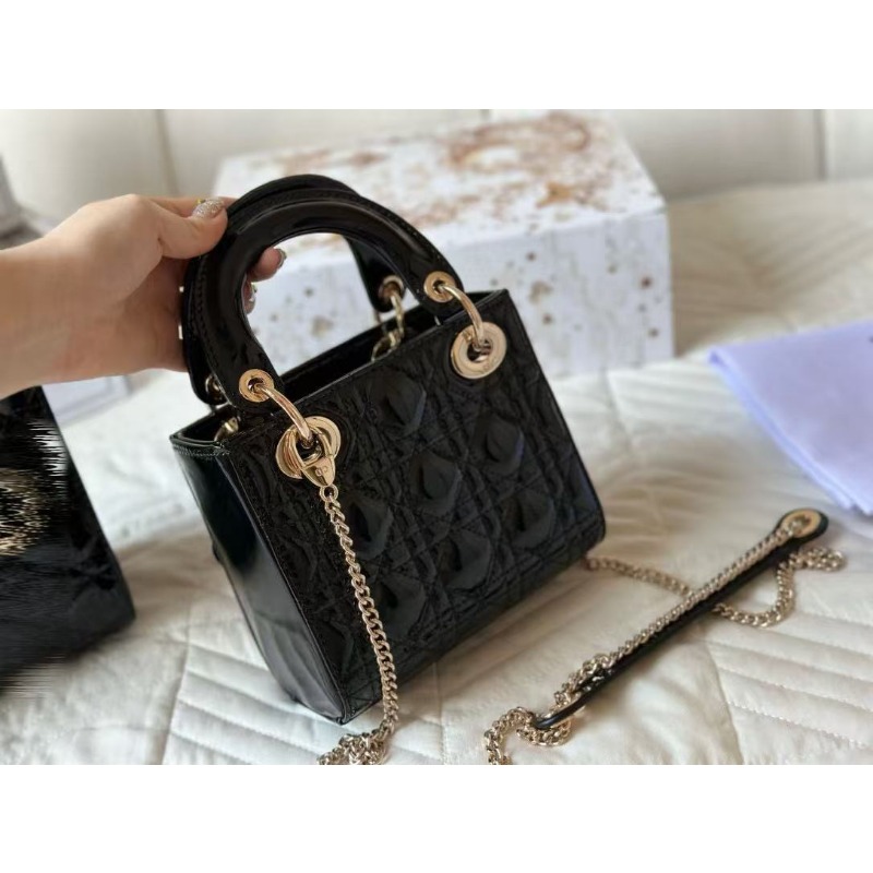 New Designer Women's Handbag Super Princess Diana Boutique Mirror Fashion Bag 234169