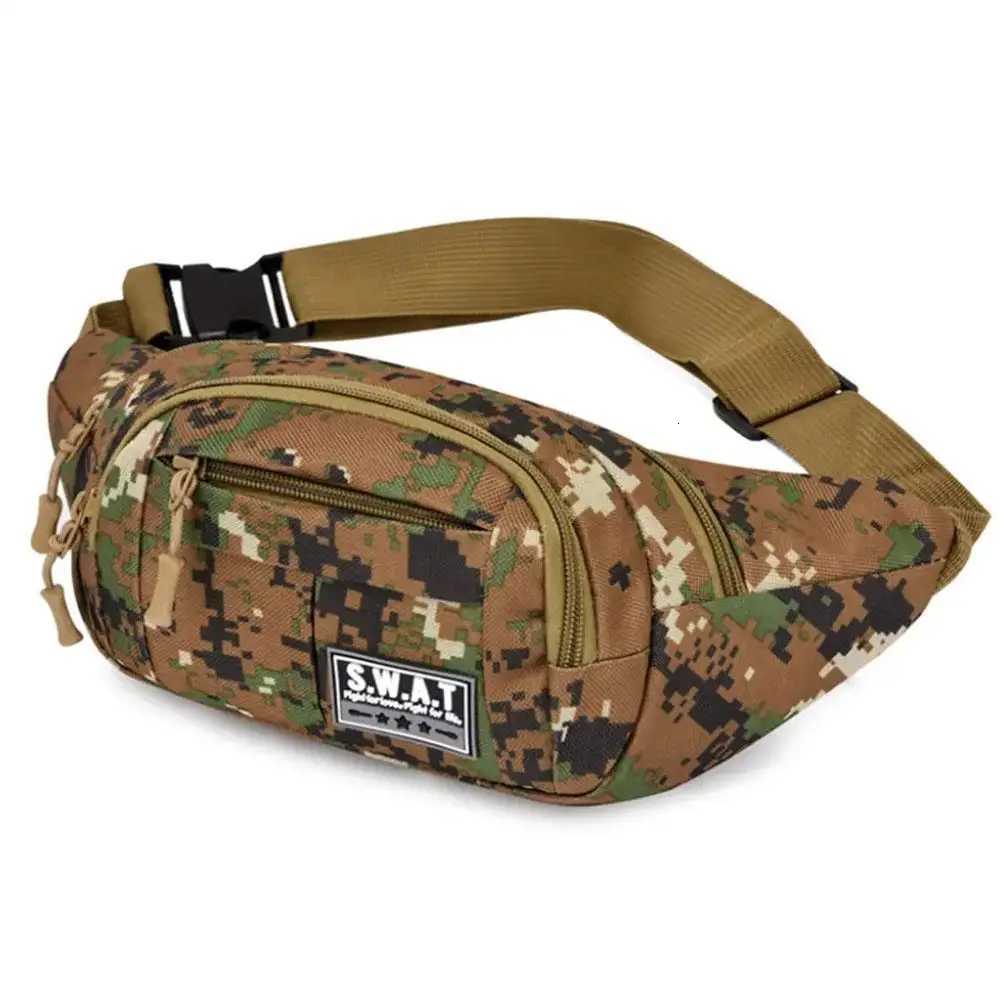 Camouflage Tactical Sling Bag Chest Bag For Men Women Small Zipper Cross Body Shoulder Bags For Travel Hiking Camping DaypackT251128