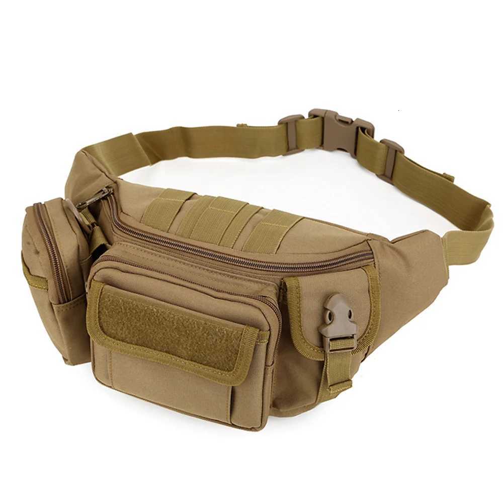 Men Waist Fanny Pack Hip Bum Belt Bags Military Assault Nylon Sports Climb Travel Hiking Male Combination Sling Chest BagT251128