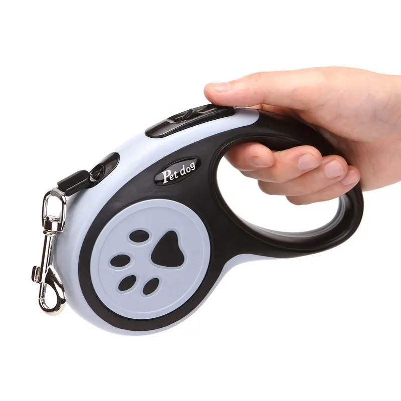 3m 5m Nylon Dog Leash Automatic Retractable Durable Cat Lead Extending Puppy Walking Running Traction Roulette For Small Dogs - view 5