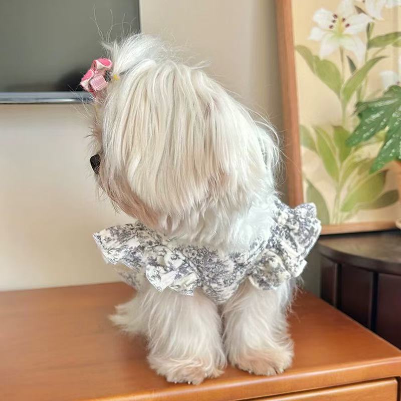 T0084Clothes dog home clothes pajamas spring and autumn autumn clothes to prevent cold air conditioning