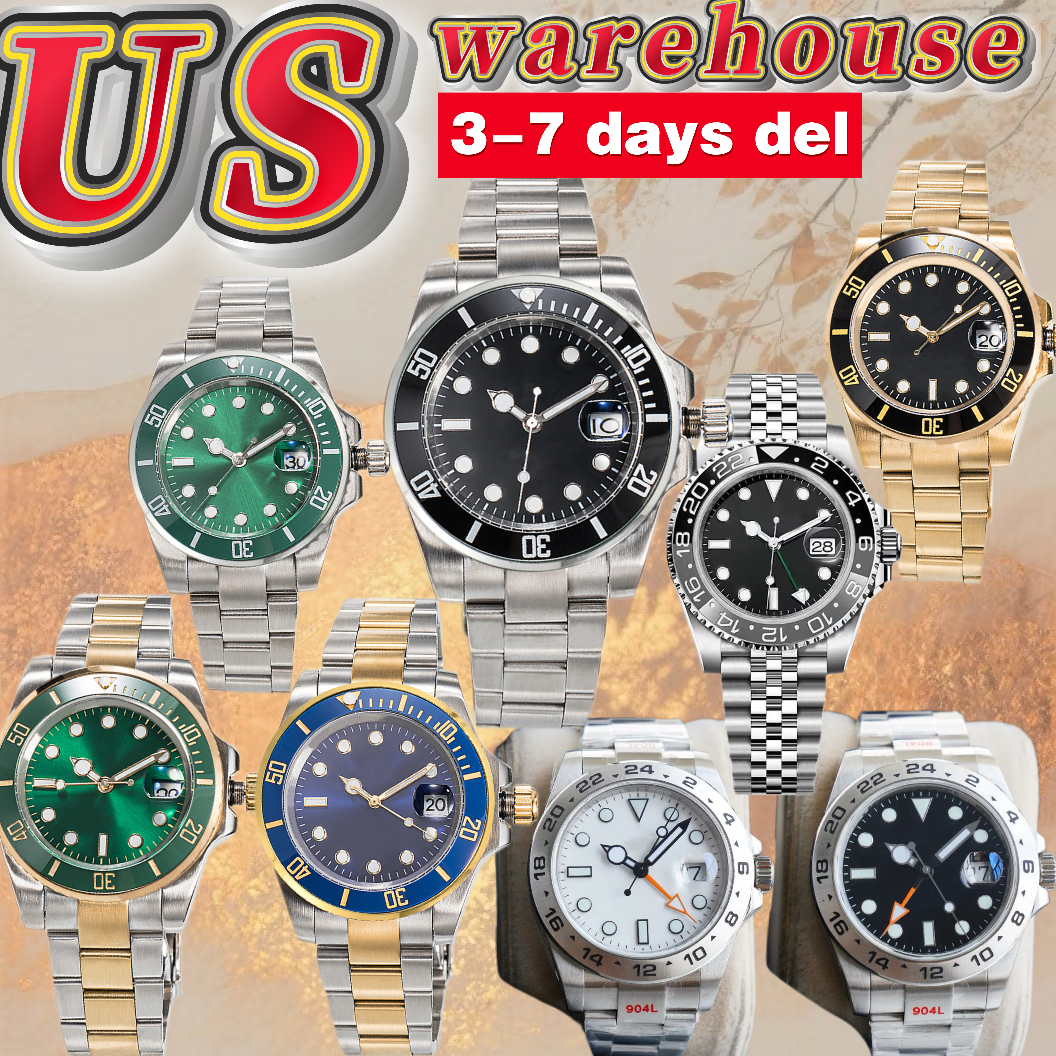 watch luxury watch mens mechanical movement watches business stainless steel bracelet 41mm montre de luxe with box