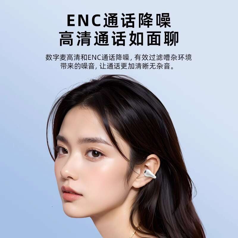 Famous Brand Famous Brand Bluetooth Earphones Bone Conduction Cancelling Wireless Long Battery Life High Power Running Sports Style Dual Mic Noise Red