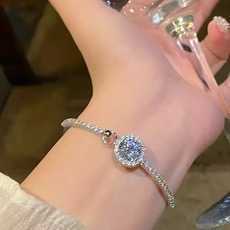 Fashion cut set stainlESS steel 18K gold-plated anti fading womens personalized series accESSories Y250408