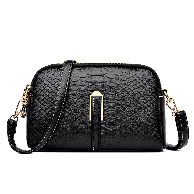 2025 Trendy Clamshell Design Women's Crossbody Bag Lightweight Korean-Style Shoulder Bag with Coin Pocket - Spring Summer Fashion