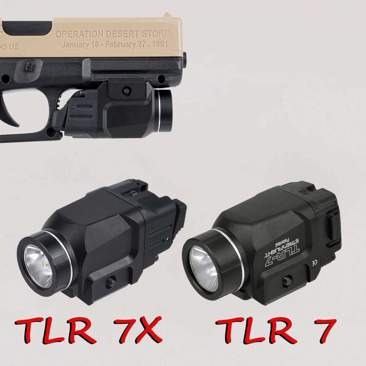 TLR-7X TLR-7 TLR1 TLR-1 HL TLR-8 TLR Series Weapons Gun Flashlight TLR7 TLR8 Hunting Airsoft Scout Torch Strobe Flashlight X251128