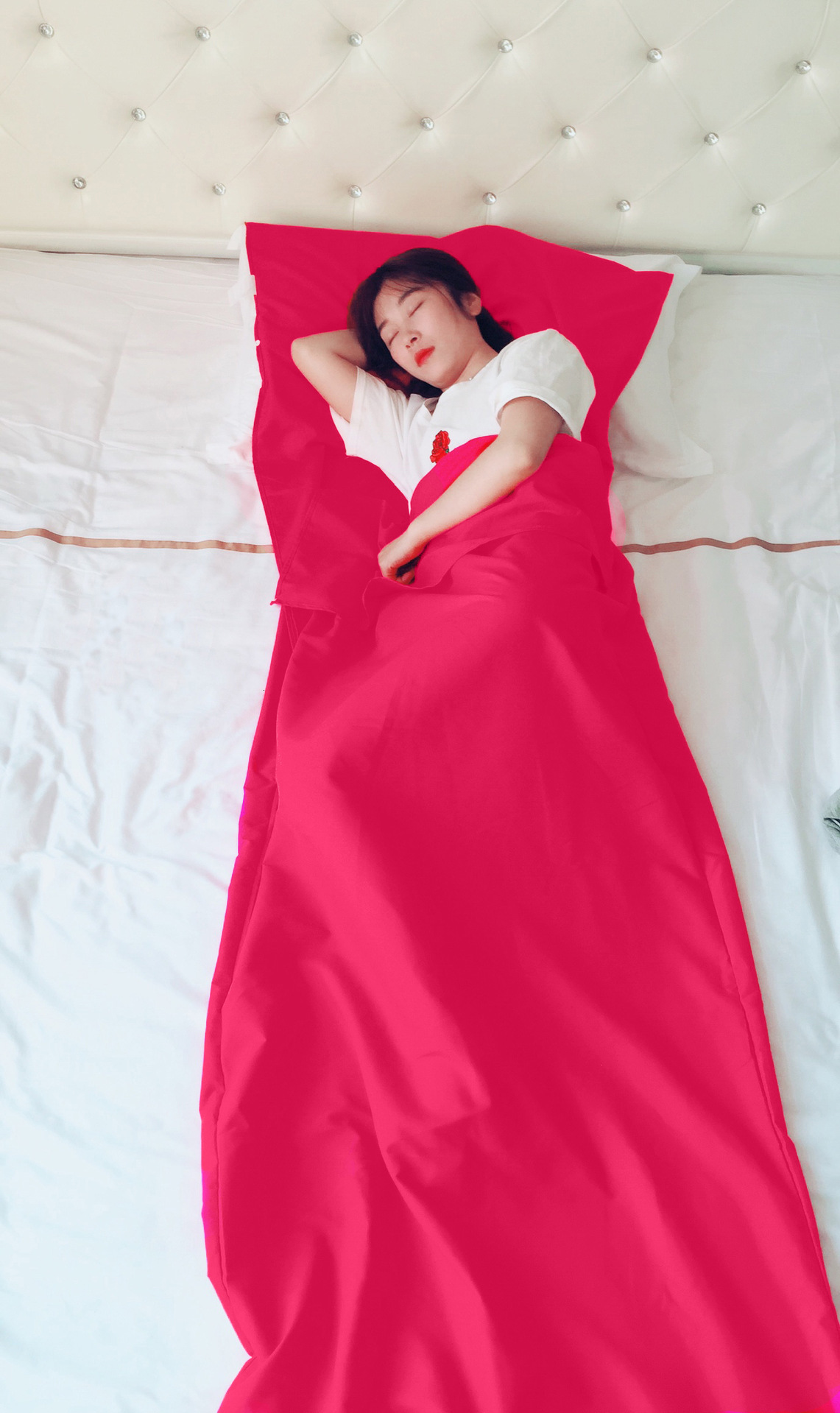 Travel sleeping bag adult super portable indoor hotel dirt separation sales