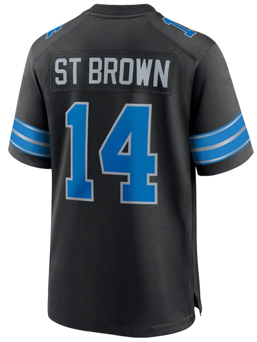 Mix Order 26 Jahmyr Gibbs Football Jersey St. Brown Jared Goff Hooker Jackson Montgomery Reynolds Custom Jerseys Support Custom for lovers