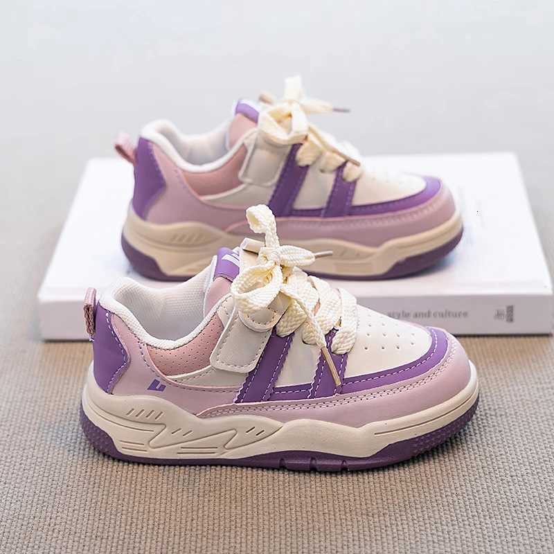 3-18 Years Old Childrens Sneakers Beige Leather Boys Girls Low-top Board Shoes Four Seasons Boys Shoes Kids Running ShoesT251128