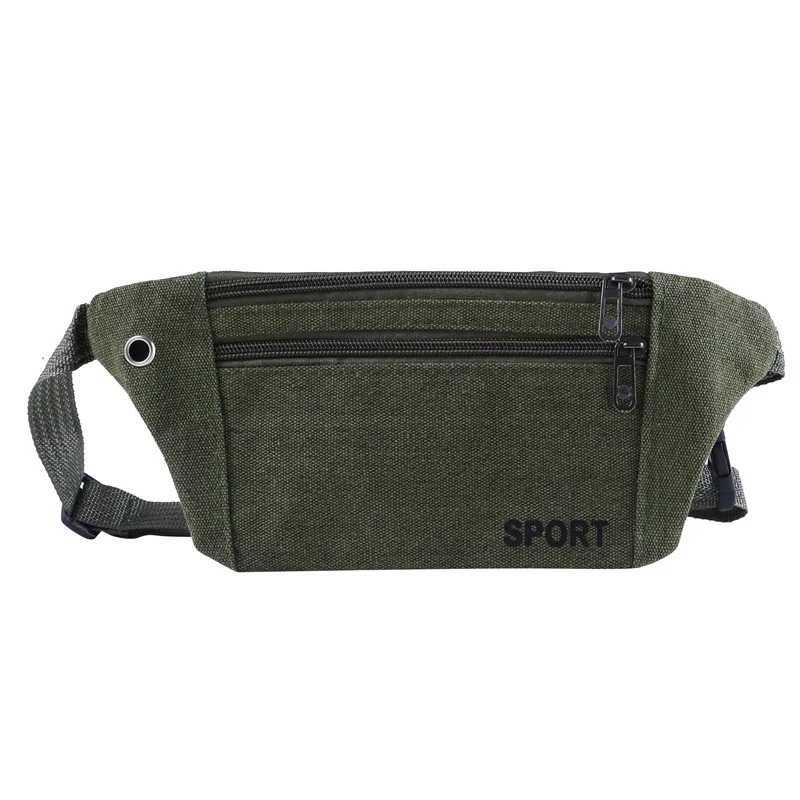 Women Men Fanny Pack Waist Belt Bag Nylon Purse Travel Camping Hiking Pocket Belly Pouch for Phone CoinsT251128