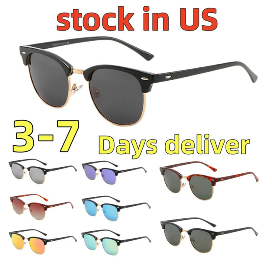 Luxury Brand Polarized Designer Mens Women Pilot Sunglasses UV400 Eyewear Glasses Metal Frame Polaroid Lens Sun Glasses
