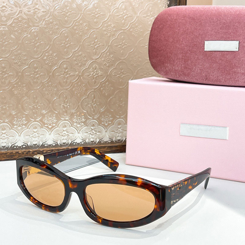 SM14 Women Sunglasses Designer Fashion Glasses Acetate Frame Curved Contour Bold Wheels 100% UVA UVB Protection Fashion Casual Style