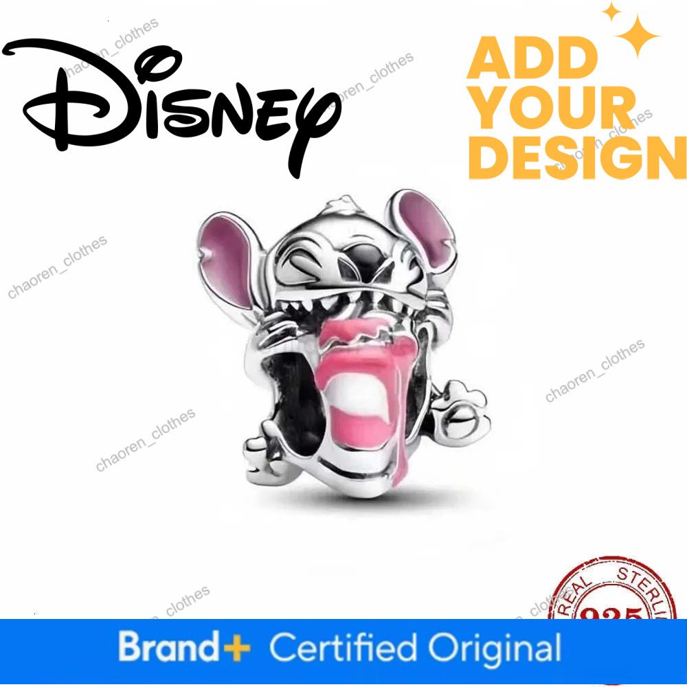 custom New in Charm Beads Disney Cartoon Mickey Mouse Minnie Series Fit Original Bracelet DIY Pendant Bead Women Accessories Jewelry W20250814