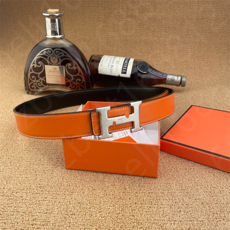 Designer belt Fashion mens belt business luxury belt mens womens color gold and silver glossy buckle 3.5cm belt