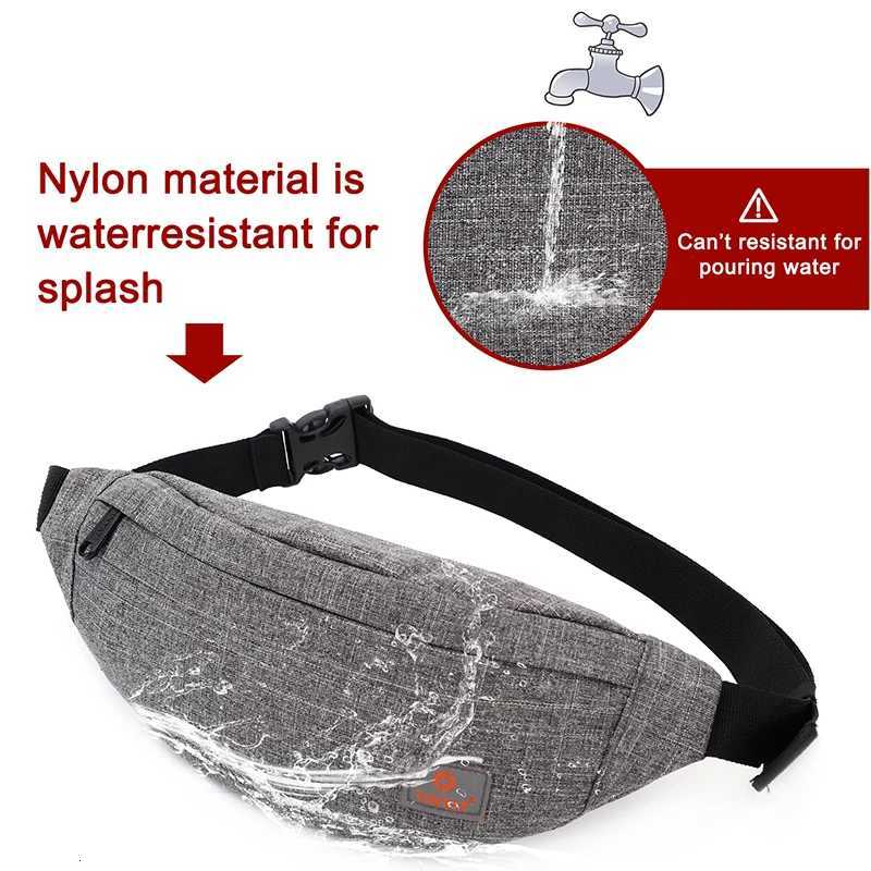 TINYAT New Women Casual Waist Pack Bag Brand Canvas Shoulder Fanny Packs Women Belt Bag Pouch For Money Phone Black Bum Hip BagT251128