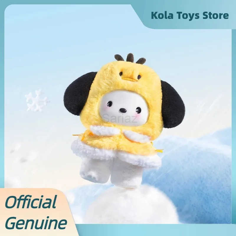 Sanrio New Genuine Small Cloak Series Blind Box Pendant Cute Vinyl Plush Figure Doll Trendy Toy Pendants Mystery Box Girl Gift H2512171