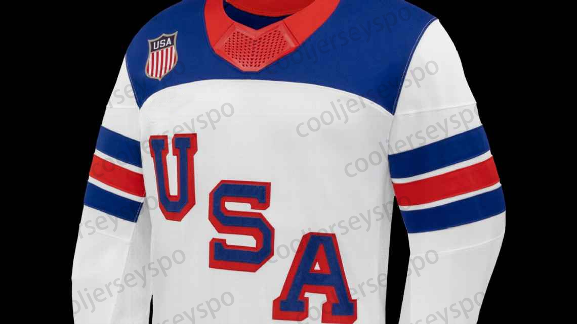 Team USA 2026 Winter Olympices Hockey Jersey Men Youth J.T. Miller Matthew Tkachuk Jason Robertson Larkins Tage Thompson Cole Caufield Jack Eichel Kel