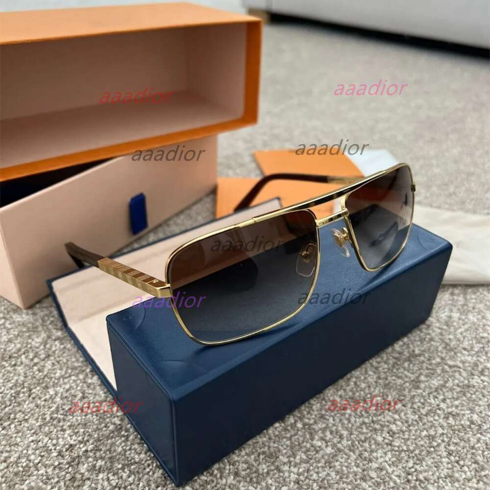 louise''vuttion''vuittone vuittons lvs lvt louievuitton Hot Designer Sunglasses Women Classic attitude sunglasses For Men Metal Square Beach Driving sun glasse TI9X