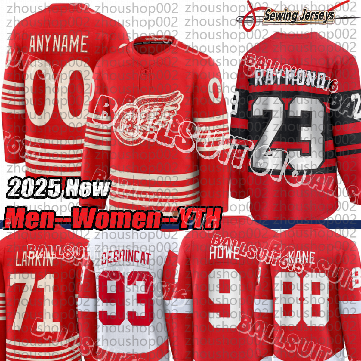 71 Dylans Larkins detroites hockey jersey red wingsS jersey 88 Patrick Kane Alex DeBrincat Moritz Seider Carter Bear Steve Yzerman John Gibson Lucas R