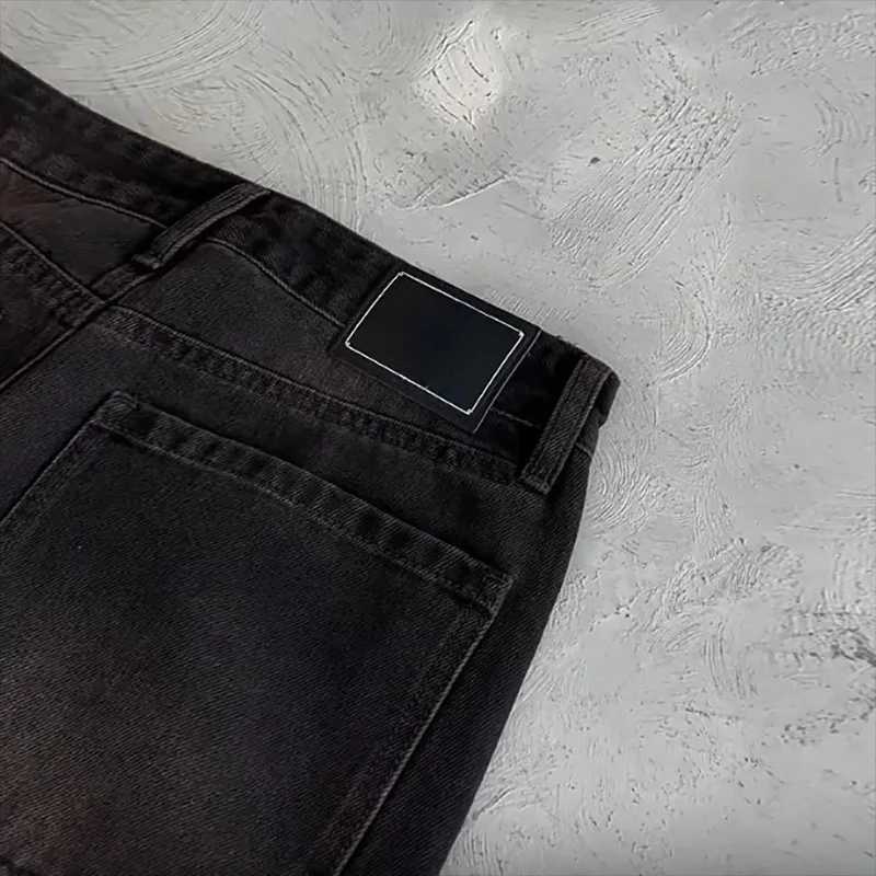 Gothic Retro Bat Wings Printing Womens Jeans Y2K New Harajuku HipHop Baggy Denim Pants Casual High Waist Straight StreetWear L251127