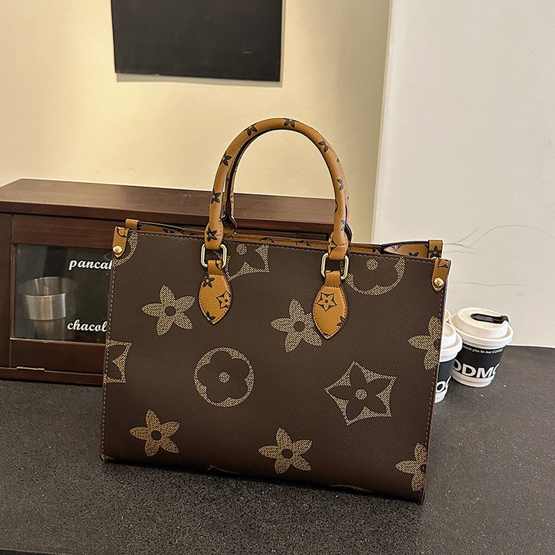 2025 Vintage-Inspired Designer Tote Bag for Women - Spacious Retro European Shoulder Bag, Stylish Large Capacity Handbag (Free Shipping)