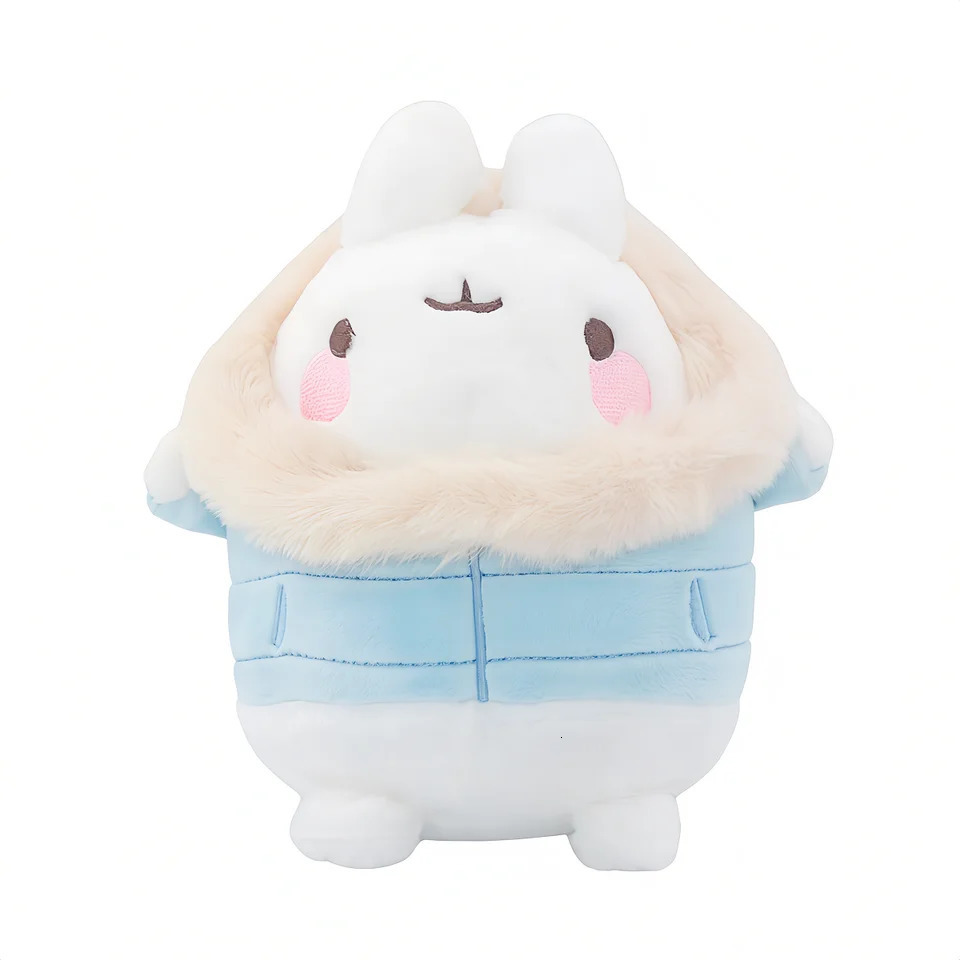 4 style Genuine MOLANG Piu Plush Toy Pendant Cartoon Animal Rabbit Chick Cute Keychain Stuffed Doll for Child Christmas Gift 251103